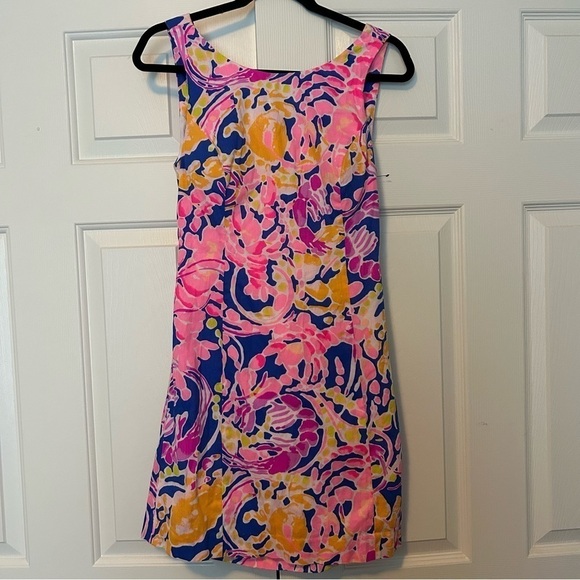 Lilly Pulitzer Courtney Shift Dress Open Back - Picture 4 of 7